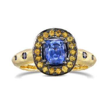 One-of-a-Kind Ring with Sapphires