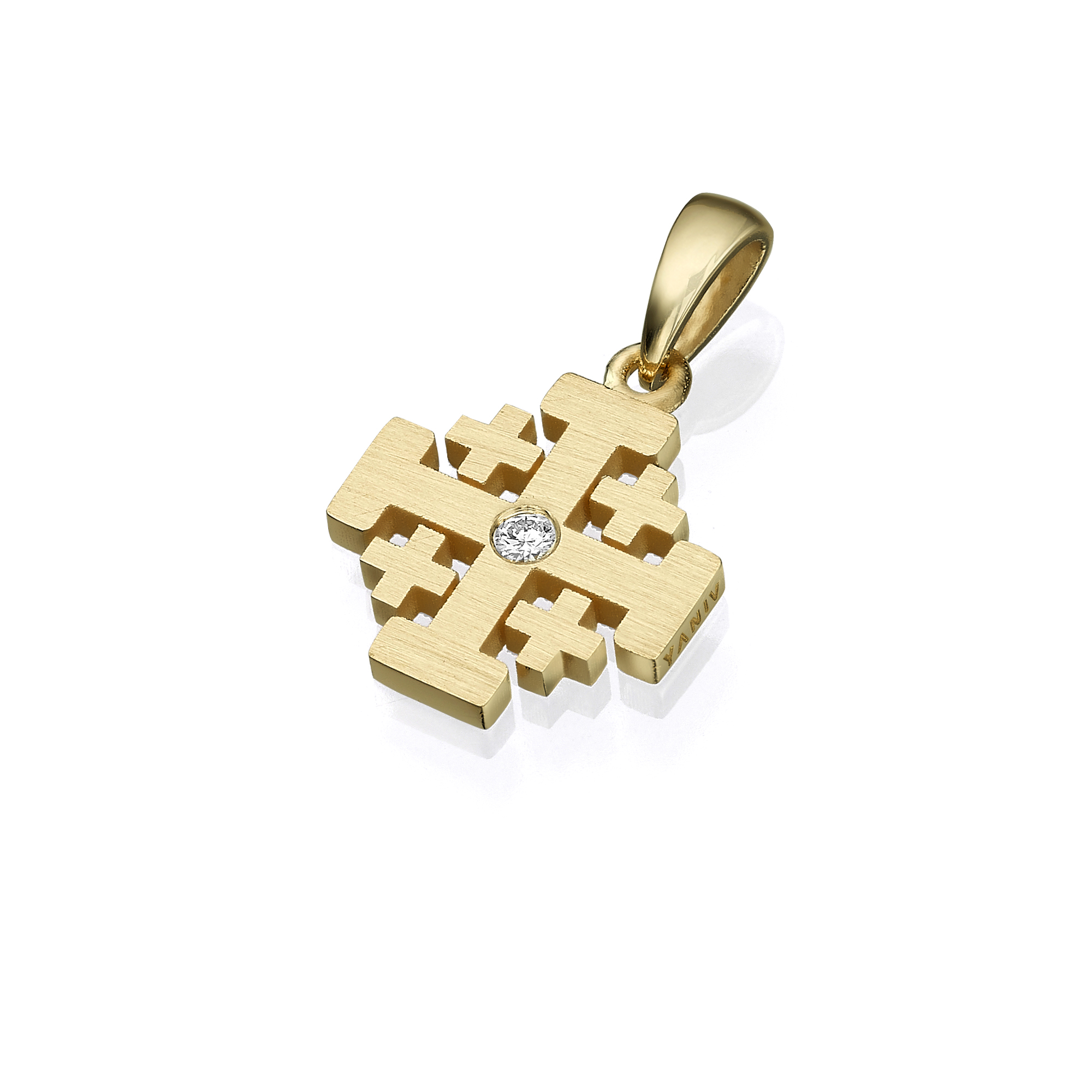 Jerusalem cross necklace - Yaniv Fine Jewelry